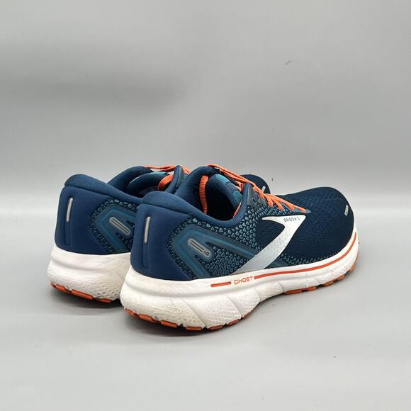 Brooks Shoes Mens 8.5 Blue Mesh Ghost 14 Road Running Athletic Sneakers Comfort main image 4
